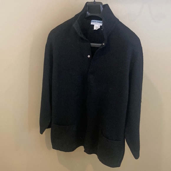 Dolce & Gabbana snap up cardigan sweater.